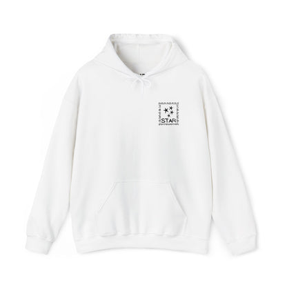 Minimalist Star Pocket Hoodie - "Stay Wild" Graphic