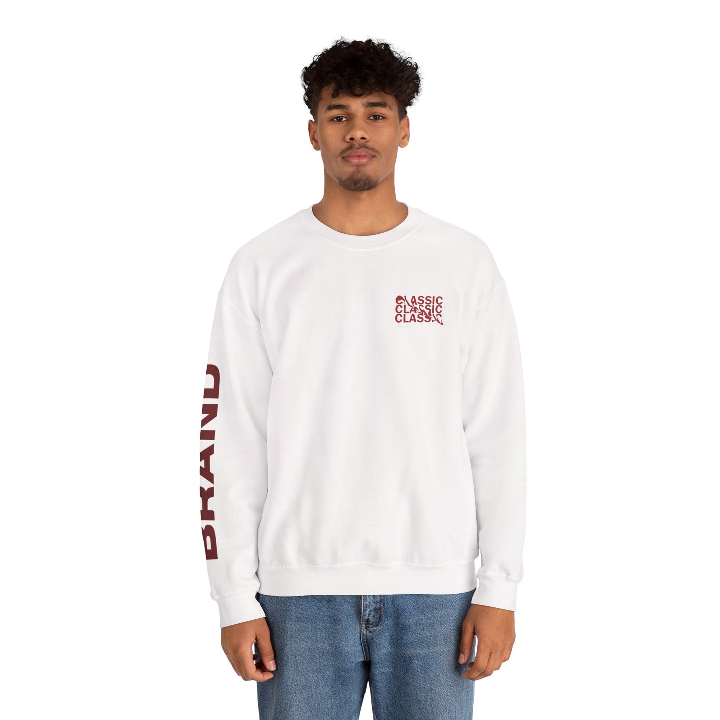 Classic Car Graphic Crewneck Sweatshirt | Cozy Unisex Pullover for Auto Lovers, Vintage Style Apparel