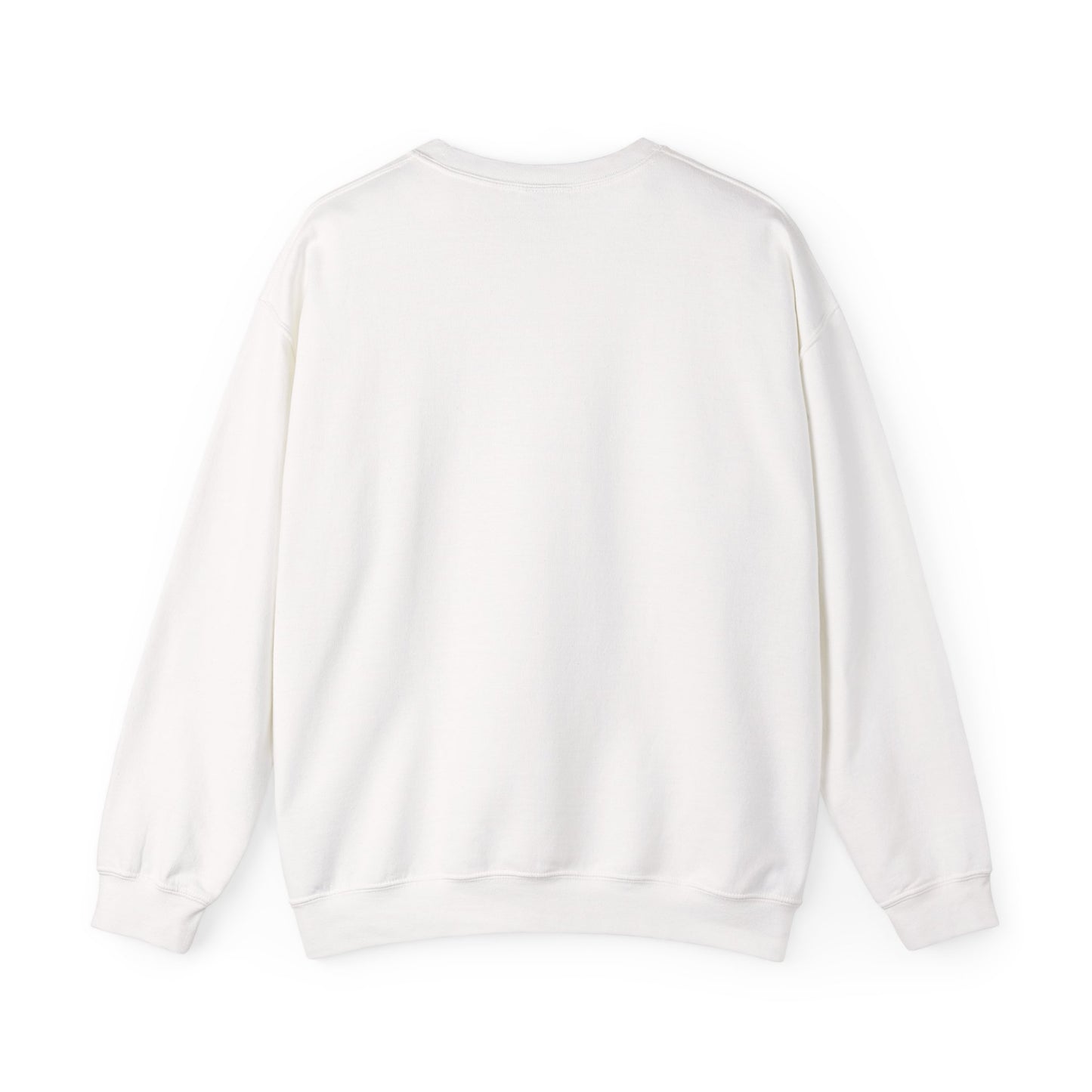 White and green bloom crewneck