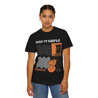 Modern Graphic T-Shirt, Casual Wear, Unisex Tee,