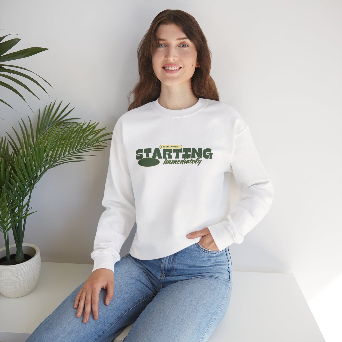 Heavy Blend™ Crewneck Sweatshirt, Cozy Sweatshirt