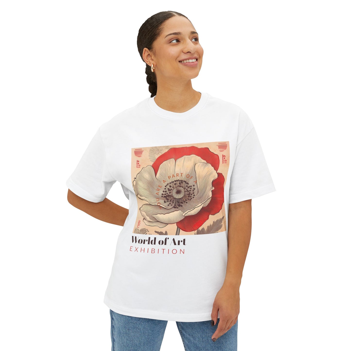 Botanical inspired tee