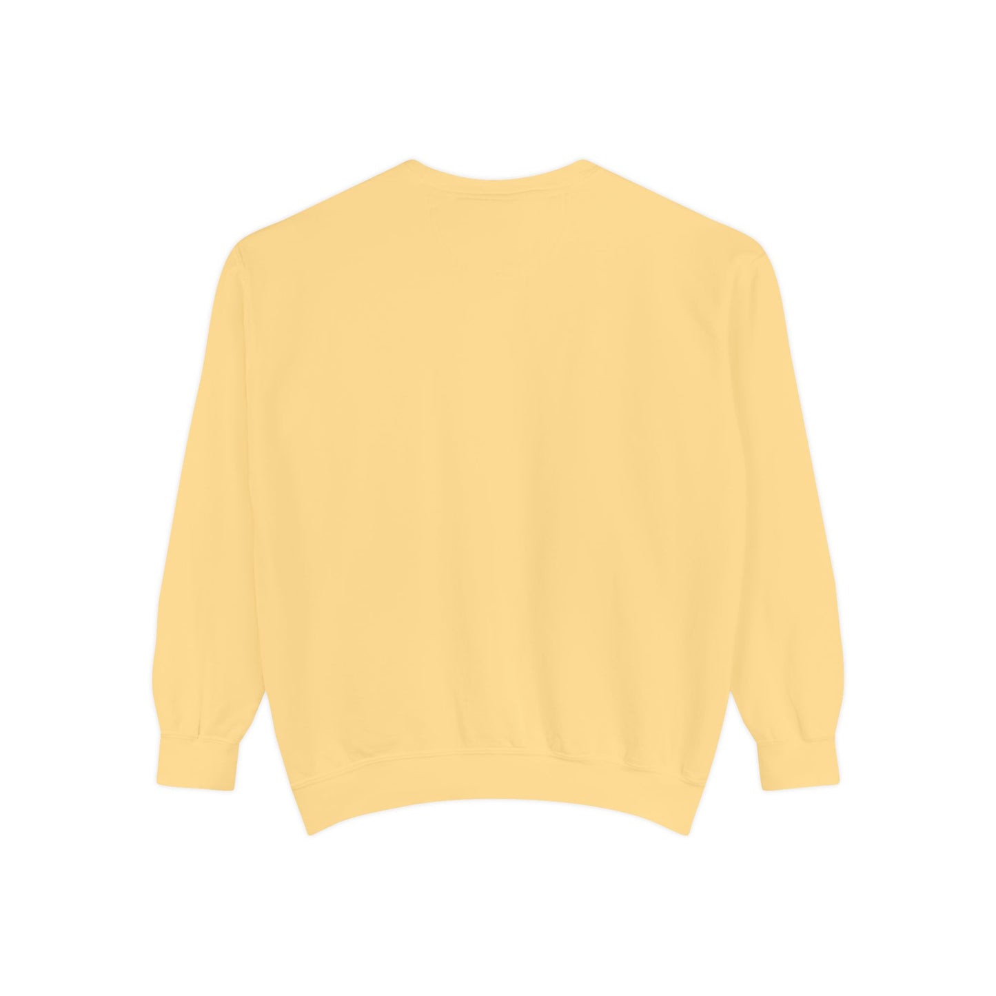 Hearty & Cute Garment-Dyed Sweatshirt — 'Hearty and Cute' Cozy Crewneck