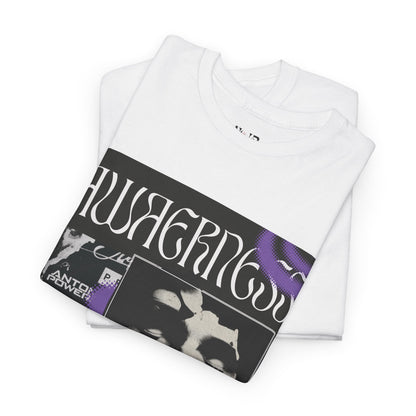 Awareness Unisex Heavy Cotton Tee, Statement T-Shirt, Graphic Tee, Casual Wear, Gift for Friends, Music Lover Apparel